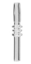 14mm Male Domeless Quartz - Clear Coil Straw - Big Dog Distribution Ltd.