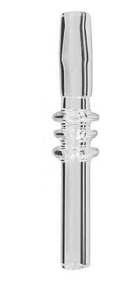 14mm Male Domeless Quartz - Clear Coil Straw - Big Dog Distribution Ltd.