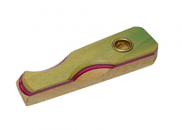 4" Wood Pipe - Assorted Colours - Big Dog Distribution Ltd.