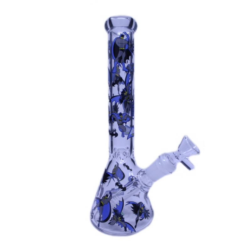 10" Cartoon Patterns Beaker Bong - Big Dog Distribution Ltd.