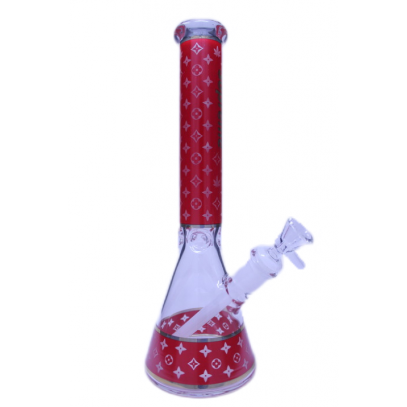 12" Supreme Logo Beaker Bong