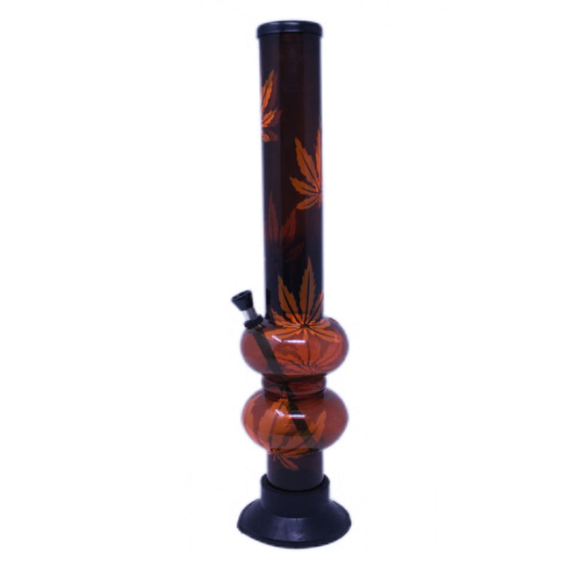 16" Acrylic Leaf Print Bong - Big Dog Distribution Ltd.