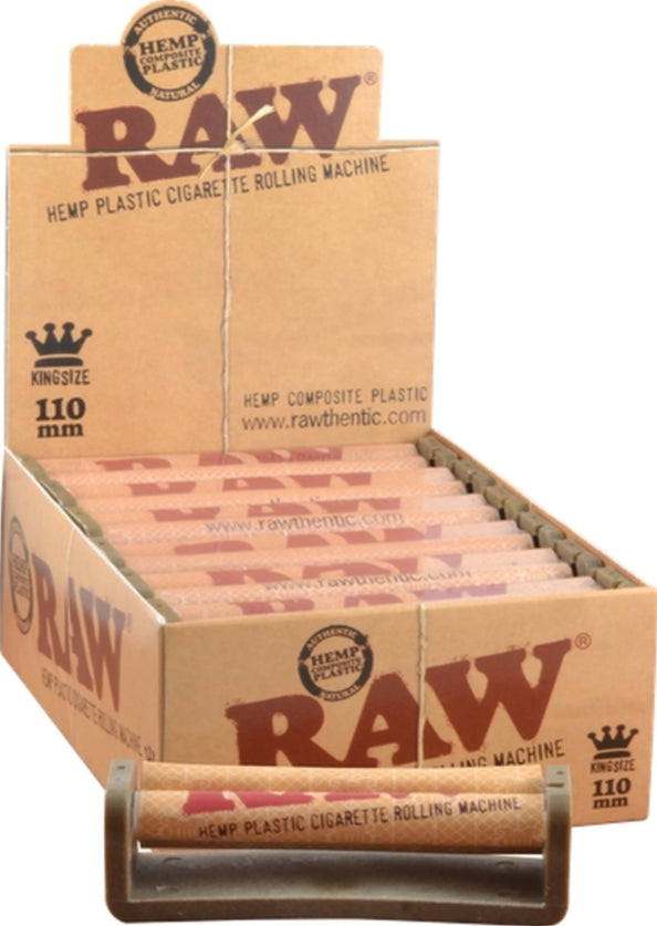 RAW Hemp Plastic Roller 110mm  - Box of 12