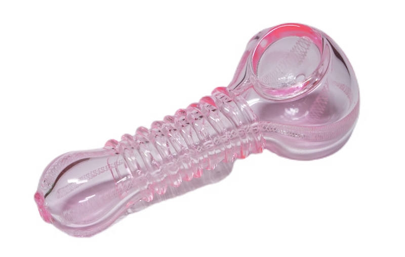 4" Pink Hand Pipe -  Assorted Design - Big Dog Distribution Ltd.