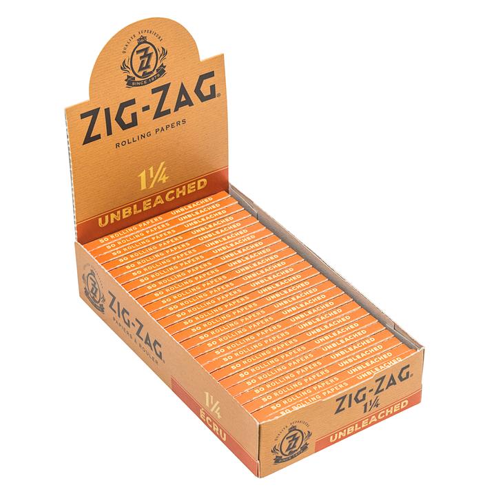 Zig Zag Unbleached 1 1/4 Papers - Big Dog Distribution Ltd.