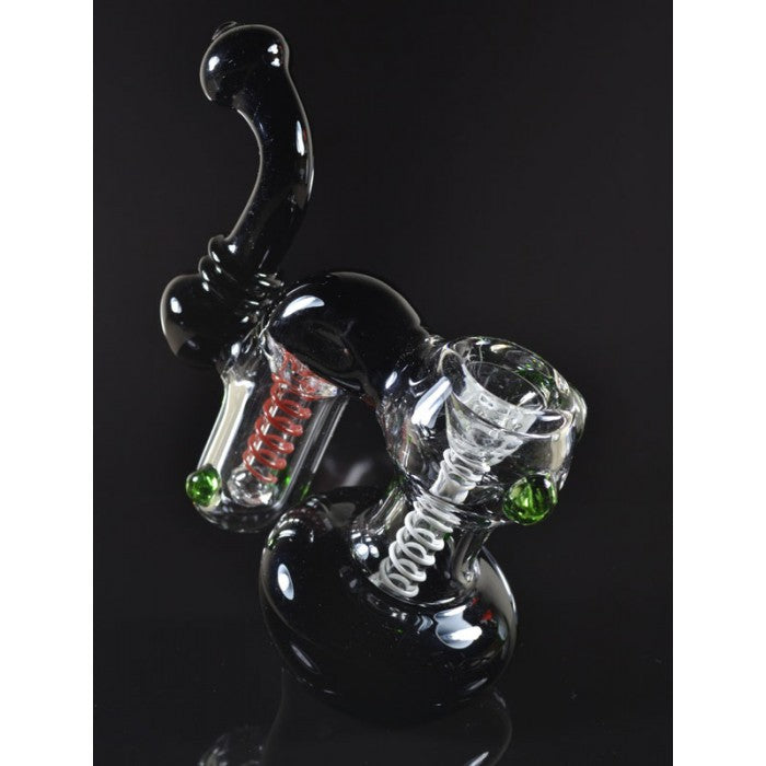 7" Double Chamber Bubbler