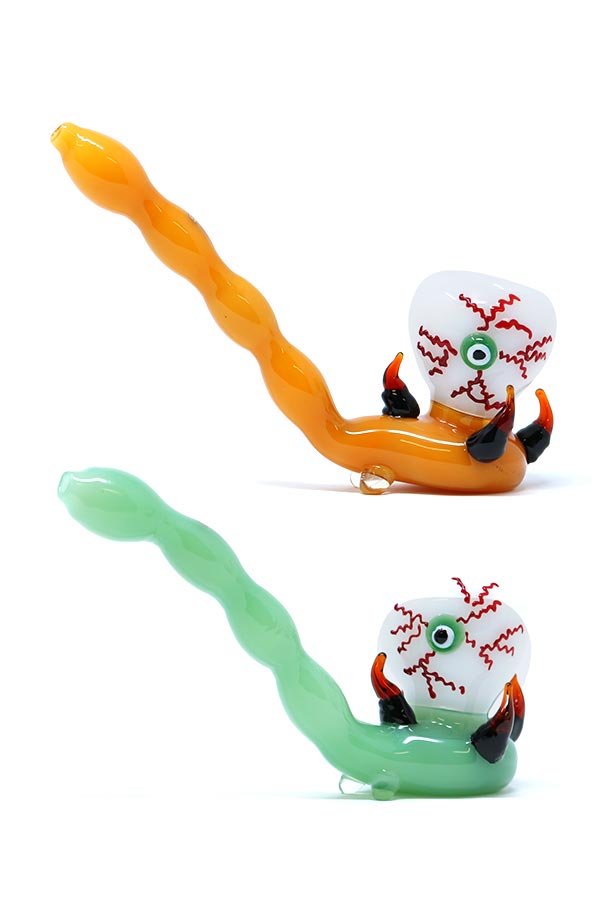 NG - 8" Scorpion EyeGlass Hand Pipe - Big Dog Distribution Ltd.