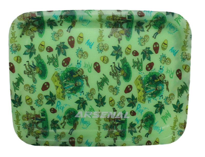 Glow In Dark Silicone Tray, Small - 8"x6"