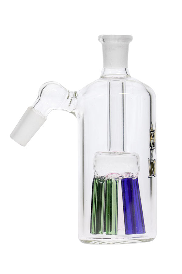 14mm NG Multi-Color 8-Arm 45 Degree Ashcatcher