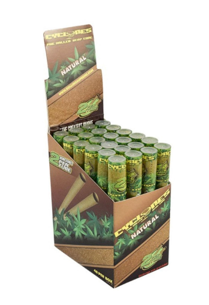 Cyclones Pre-Rolled Cones - 24 Packs/Box - Big Dog Distribution Ltd.