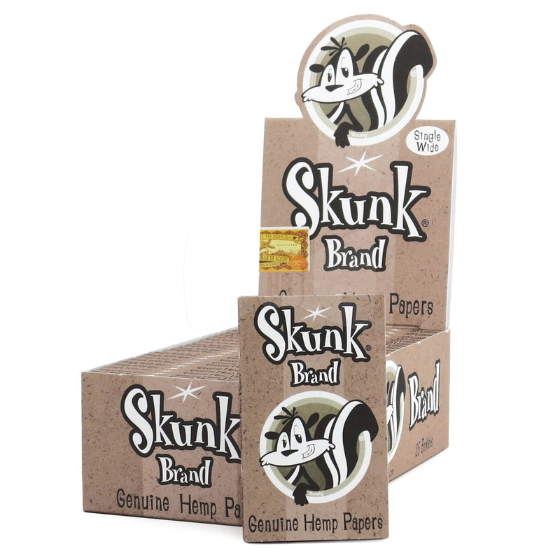 Skunk Hemp Rolling Papers Single Wide