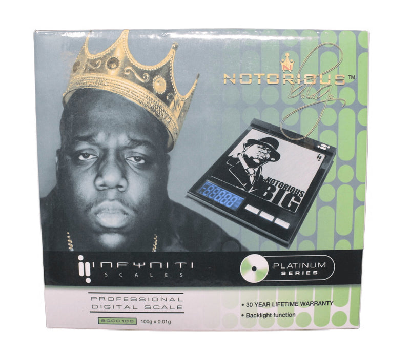 NOTORIOUS BIG CD SCALE, 100G X 0.01G