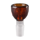 14mm Male Rounded Diamond Cut Heavy Glass Bowl - Big Dog Distribution Ltd.