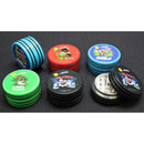 46mm 2-Piece Metal Grinder with Rubber Grip - Assorted Designs - Big Dog Distribution Ltd.