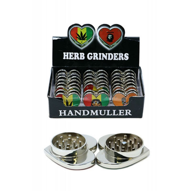 2-Piece Heart Shape Grinder - Big Dog Distribution Ltd.