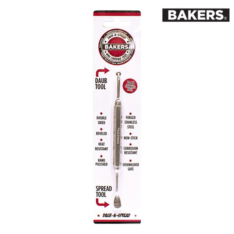 Bakers Tools  Stainless Steel Daub-N-Spread - Big Dog Distribution Ltd.