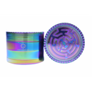 EC420 Rainbow Maze Grinder - 65mm 4-Piece - Big Dog Distribution Ltd.