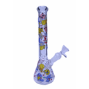 10" Cartoon Patterns Beaker Bong - Big Dog Distribution Ltd.