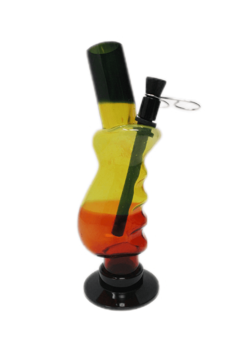 8" Big Grip Acrylic Bong - Assorted Colours