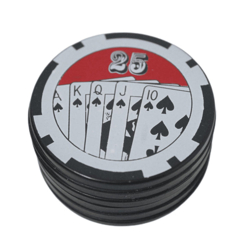 Poker Design Grinder - 46mm 2-Piece