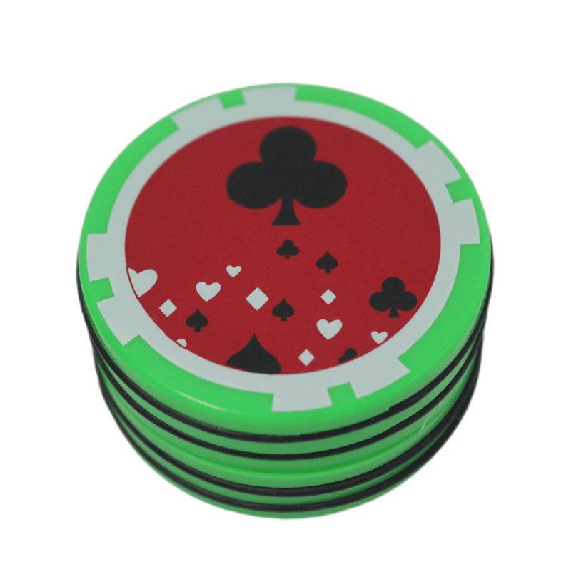 Poker Design Grinder - 46mm 2-Piece