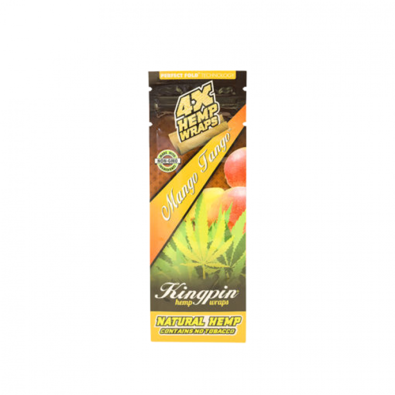 Kingpin Hemp Wraps - 25 Packs/Box