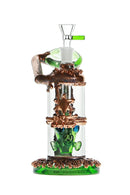 9" Copper Plated Gas Mask Bubbler