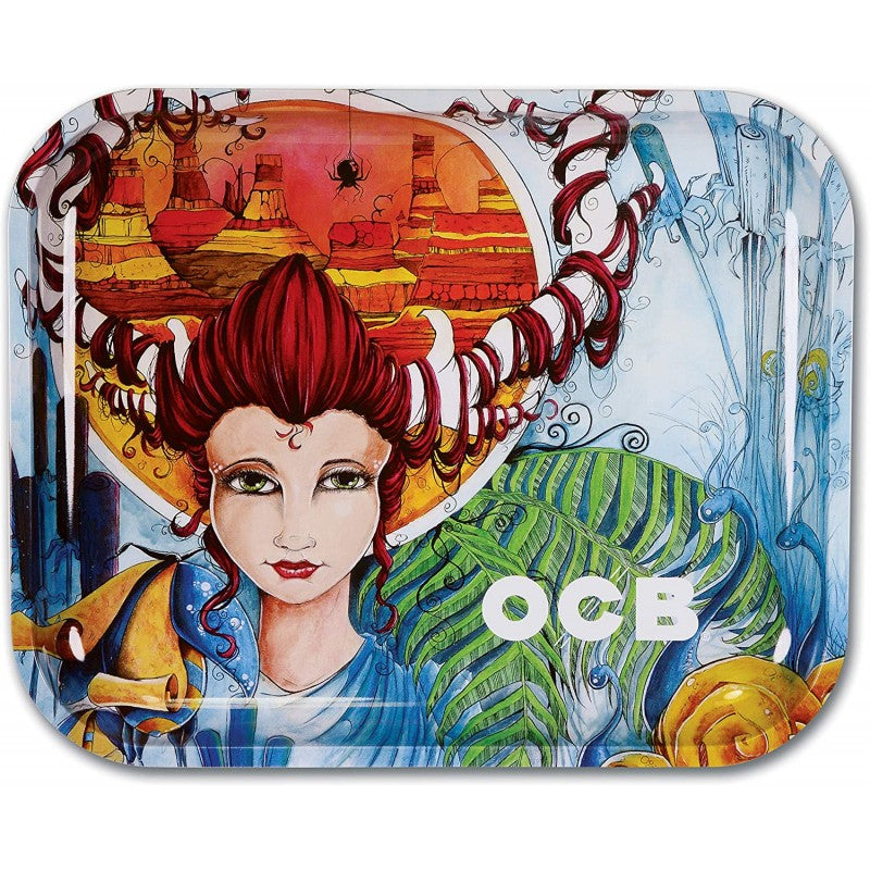 OCB Artist Metal Rolling Tray - Small - 7.5"x5.5"