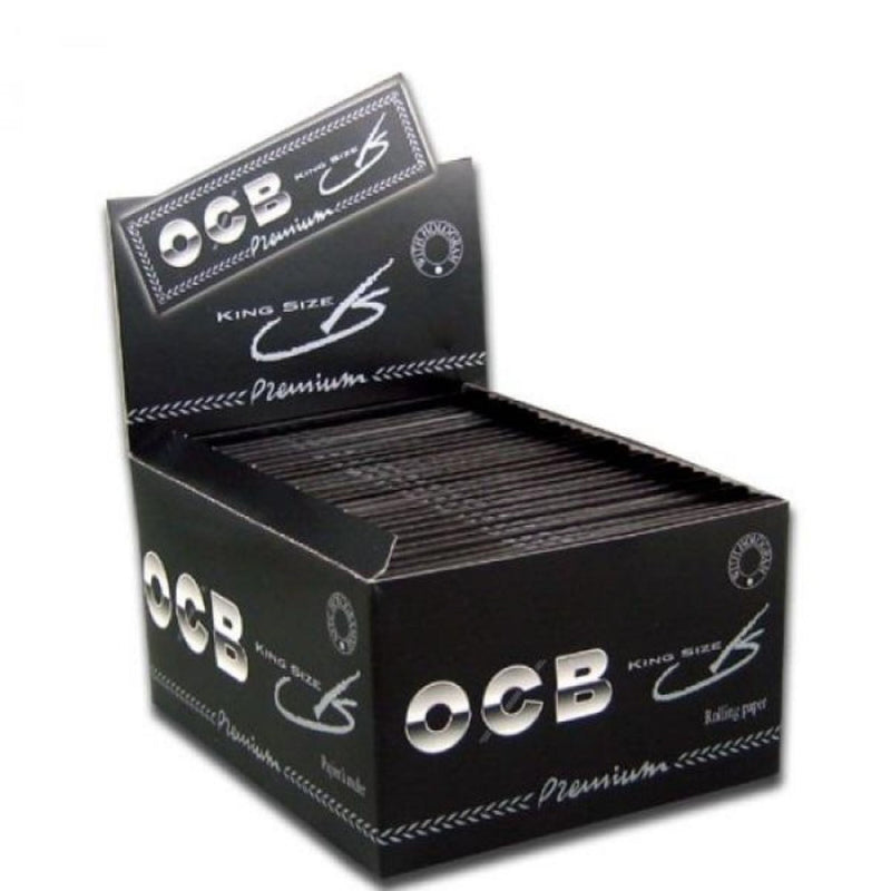 OCB Premium King Size Rolling Papers - 50 Packs/Box - Big Dog Distribution Ltd.