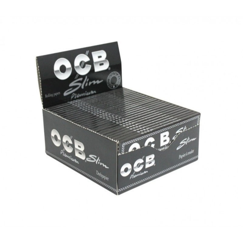 OCB Premium Slim Rolling Papers - 50 Packs/Box - Big Dog Distribution Ltd.