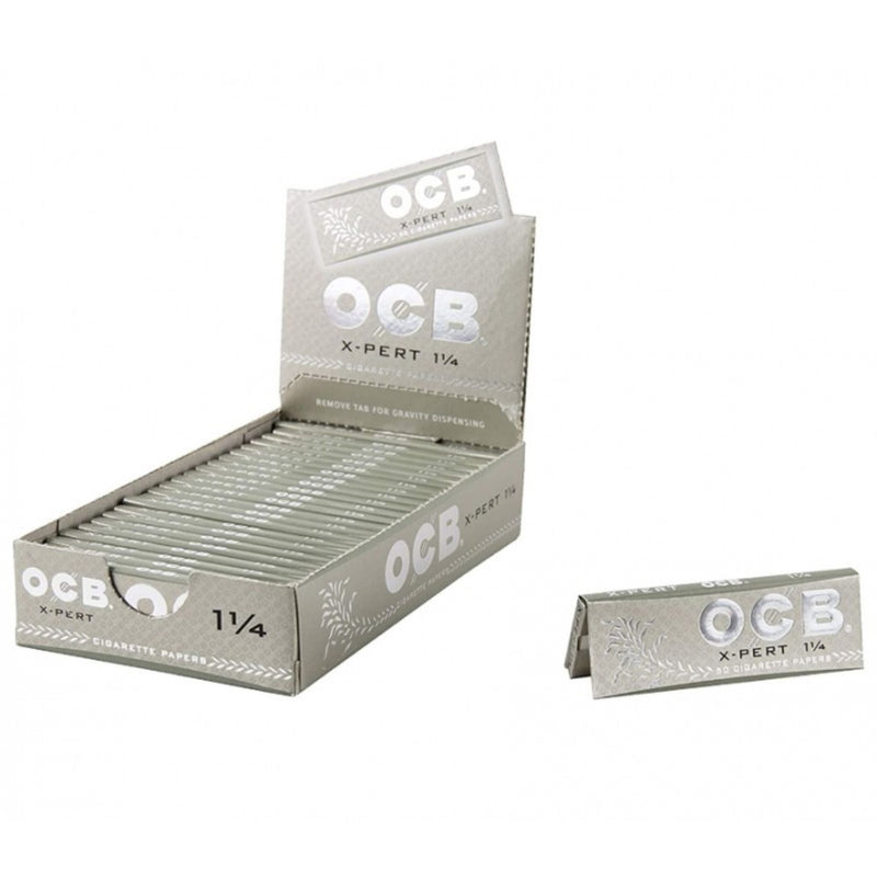 OCB X-Pert 1 1/4 Rolling Papers - 25 Packs/Box - Big Dog Distribution Ltd.