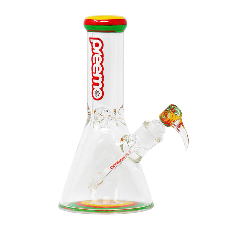 10.5" PREEMO Triple Band 6-Arm Stem Beaker Bong - Big Dog Distribution Ltd.