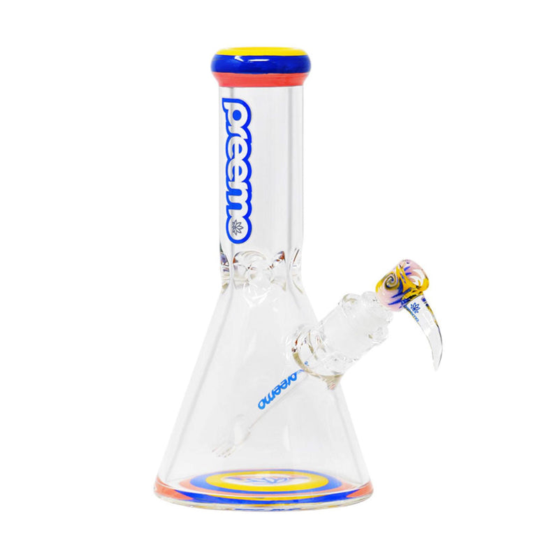 10.5" PREEMO Triple Band 6-Arm Stem Beaker Bong - Big Dog Distribution Ltd.