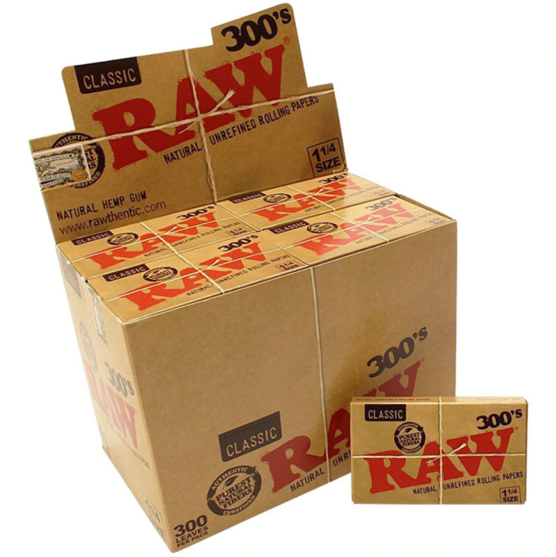 RAW 300’S 1¼ - 40 Pack/Box