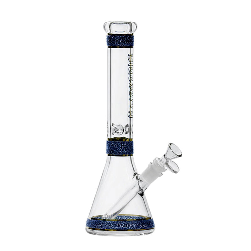 12" Blue Berry Texture Plated Beaker Bong - Big Dog Distribution Ltd.