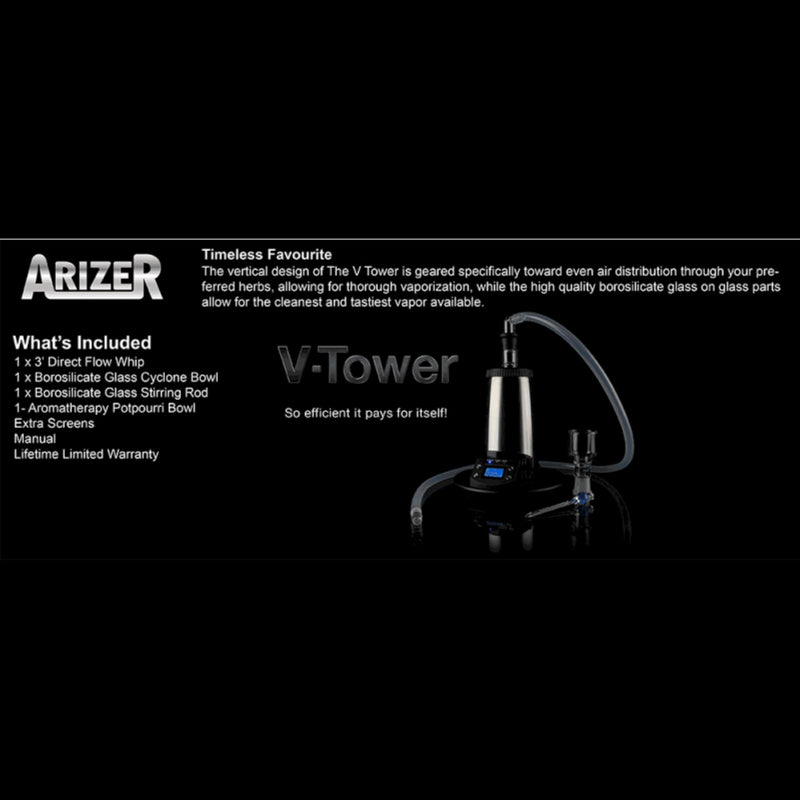 Arizer V-Tower Vaporizer - Big Dog Distribution Ltd.