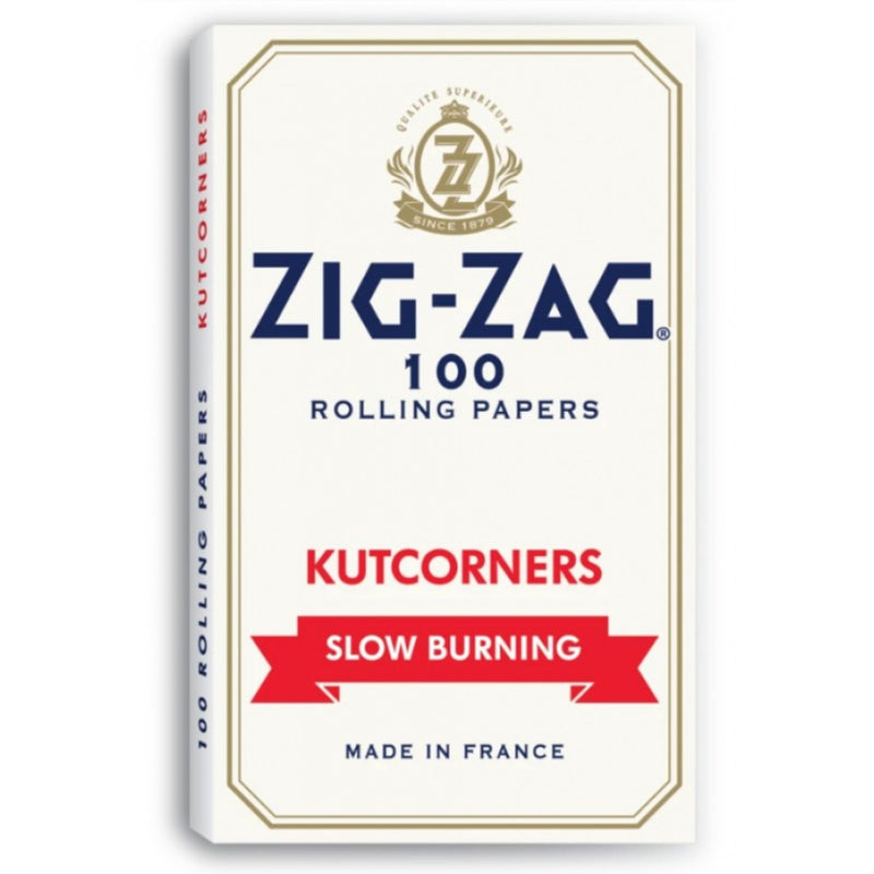 Zig Zag White Papers Kutcorners - Big Dog Distribution Ltd.