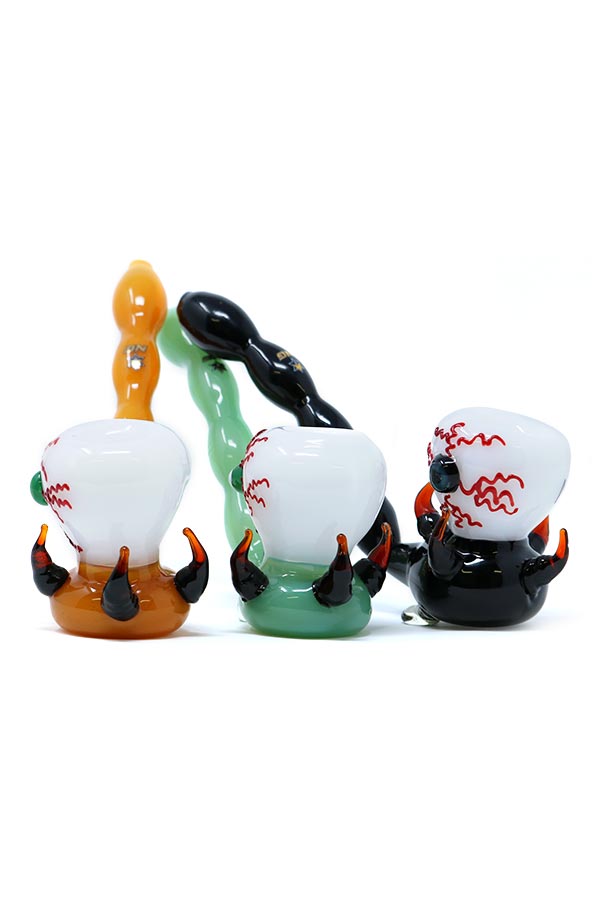 NG - 8" Scorpion EyeGlass Hand Pipe - Big Dog Distribution Ltd.