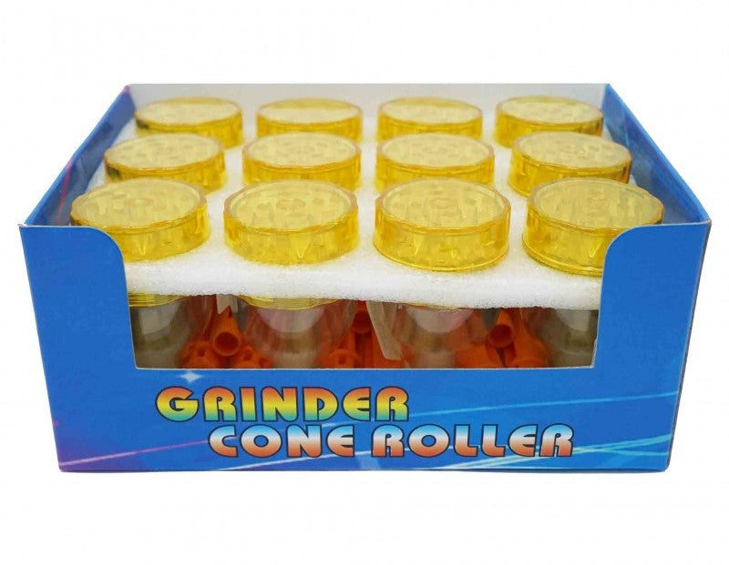 Plastic Cone Grinder 12pcs/Display - Big Dog Distribution Ltd.