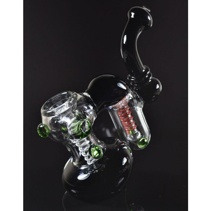 7" Double Chamber Bubbler