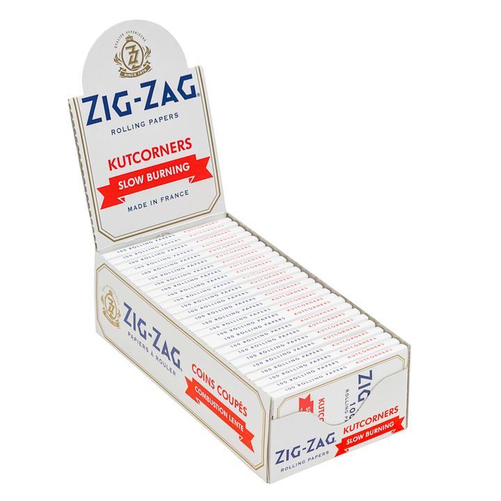 Zig Zag White Papers Kutcorners - Big Dog Distribution Ltd.