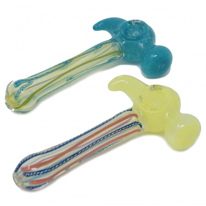 5" Glass Hammer Pipe - Big Dog Distribution Ltd.